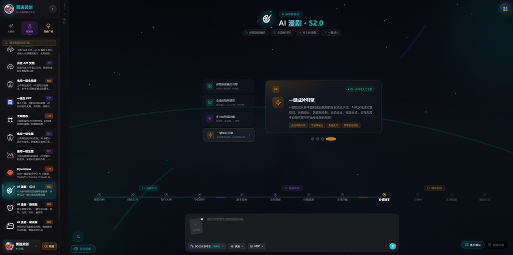 AI漫剧自动化创作方案